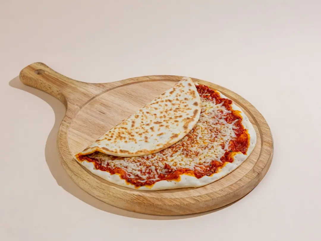 Red Pepper Muhammara & Cheese Manakish