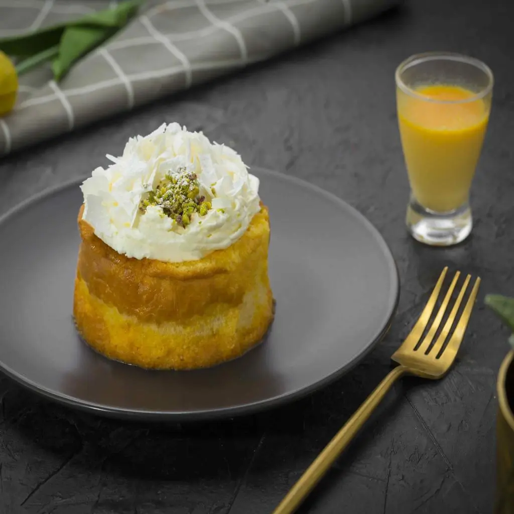 كيكة الزعفران