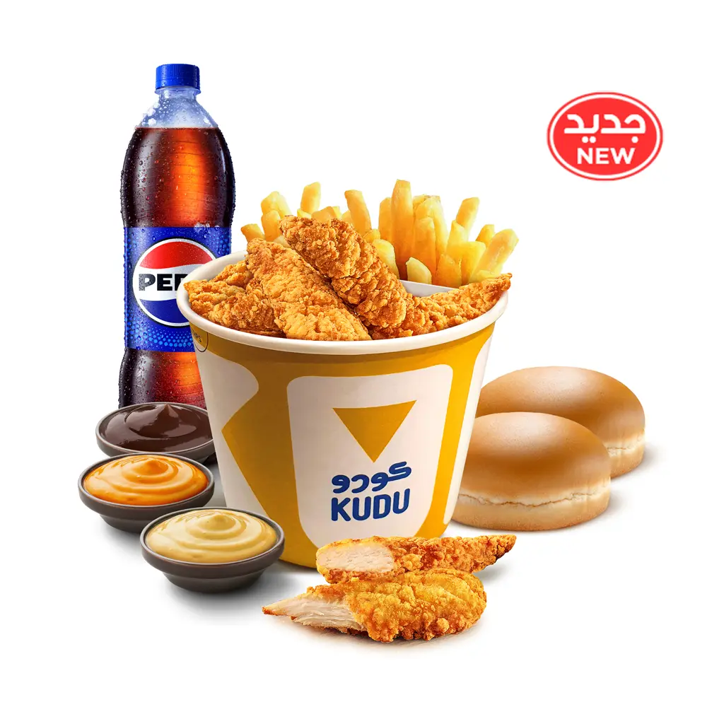سطل ستريبس دجاج كومبو
