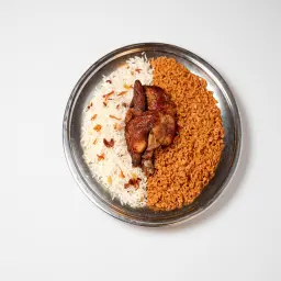 دجاج شواية أرز مشكل