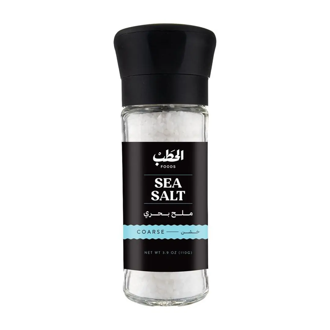 الحطب ملح بحر خشن 110جم-خصم 30%