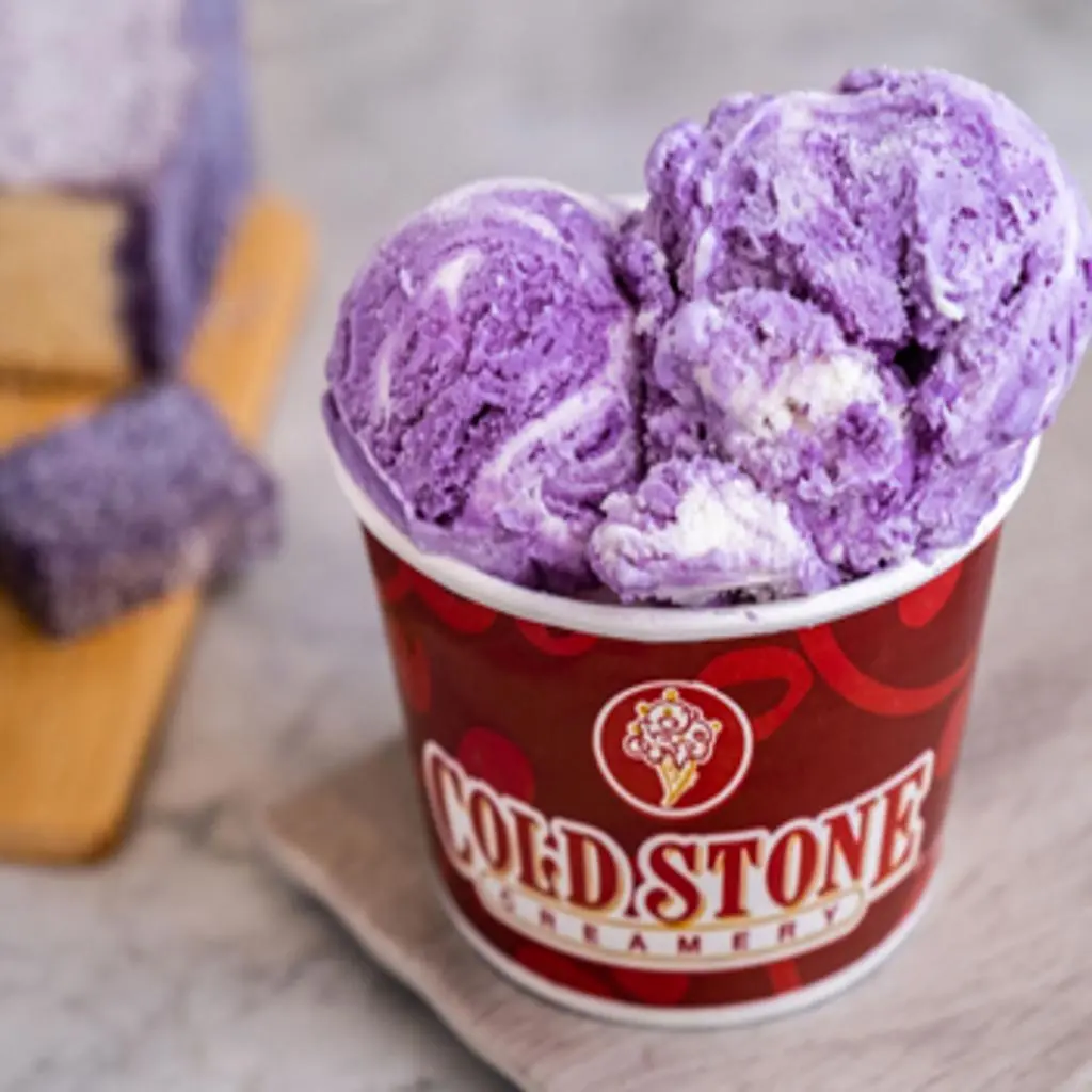 Ube Swirl Ice Cream