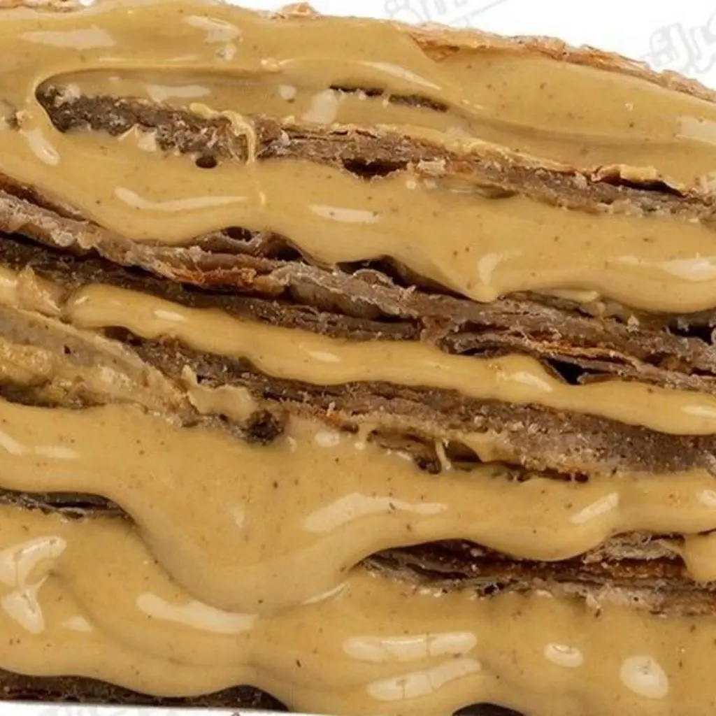 فطيرة لوتس مع نوتيلا