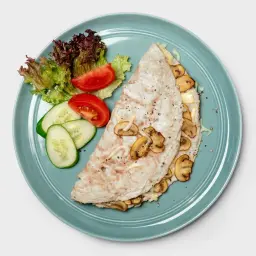 Cheese & Mushroom Omelette - Egg whites