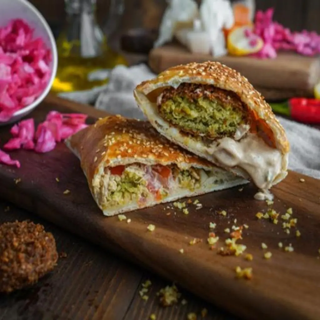 فطيرة فلافل