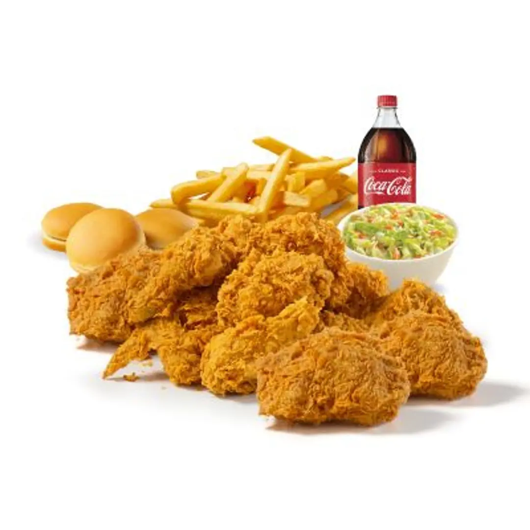 8 Pcs Broasted Chicken Meal
