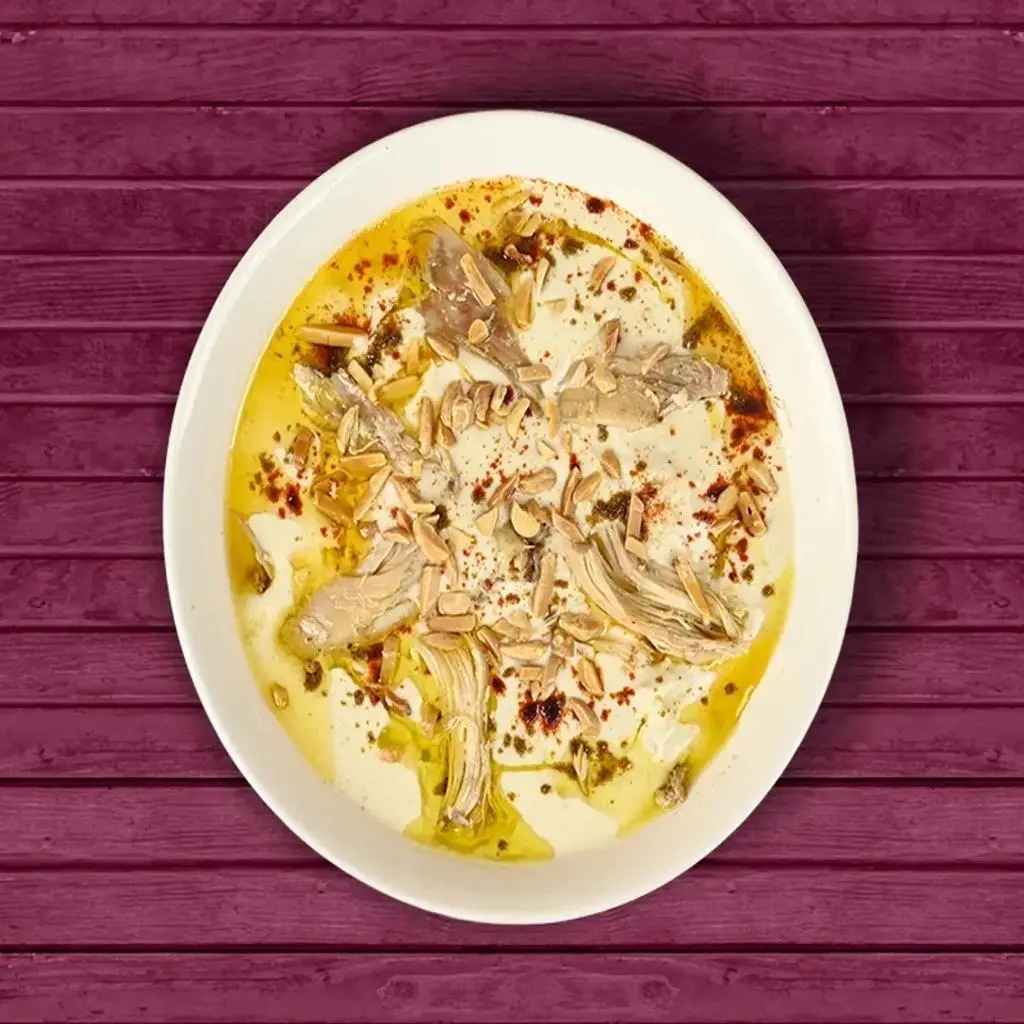 فتة دجاج
