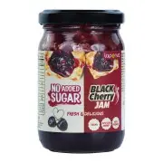 LAPERVA NO ADDED SUGAR BLACK CHERRY JAM 235G