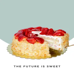 Small strawberry cake