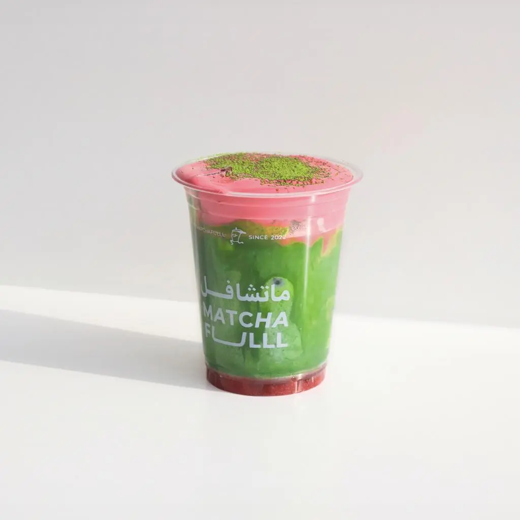 Strawberry Matcha Latte