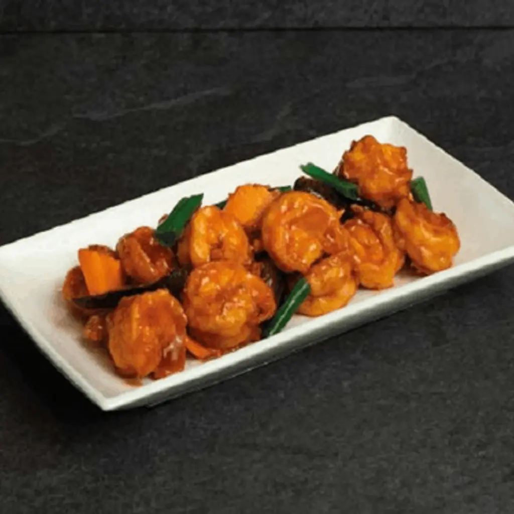 Shrimp With Black Mushroom