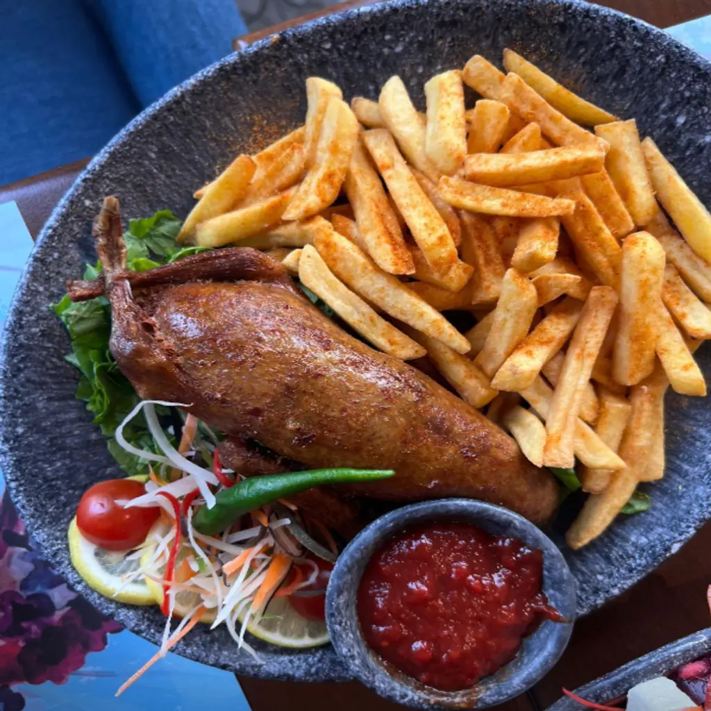 Grilled Stuffed Pigeon