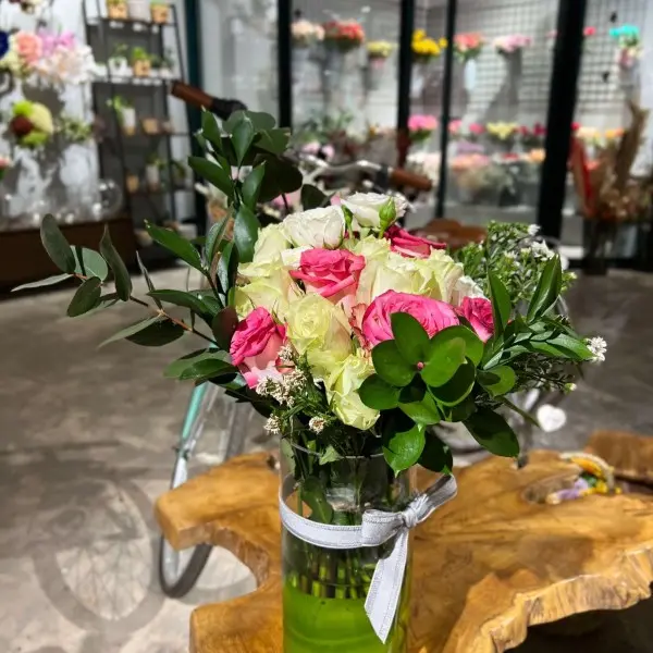 فازة روزي روز زجاج 2