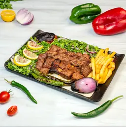 Mix meat one person