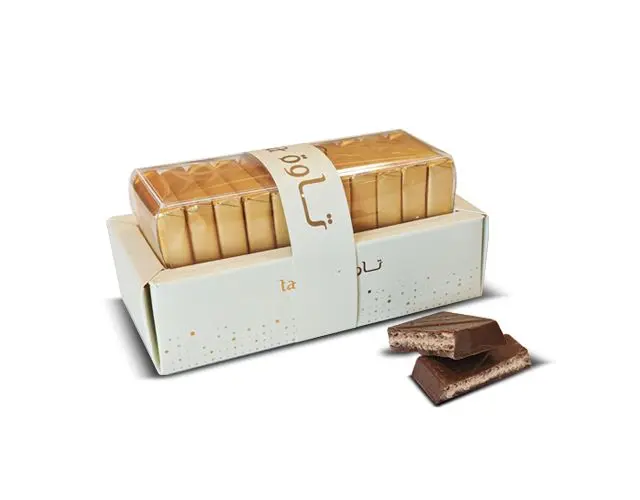 Chocolate wafer distribution box