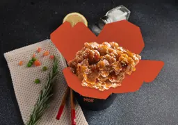 دجاج بالسمسم و الصويا