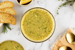 شوربة الفريكة والدجاج