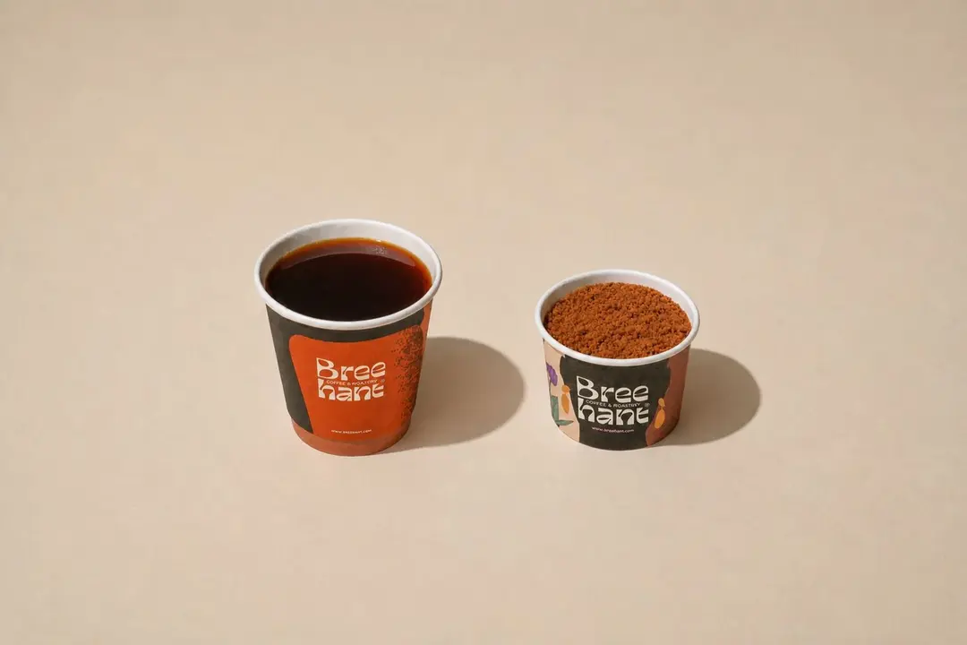 coffee day with Peanut Pudding
