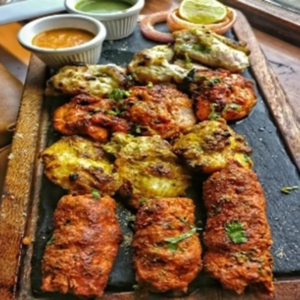 B.B.Q Kebab Plater