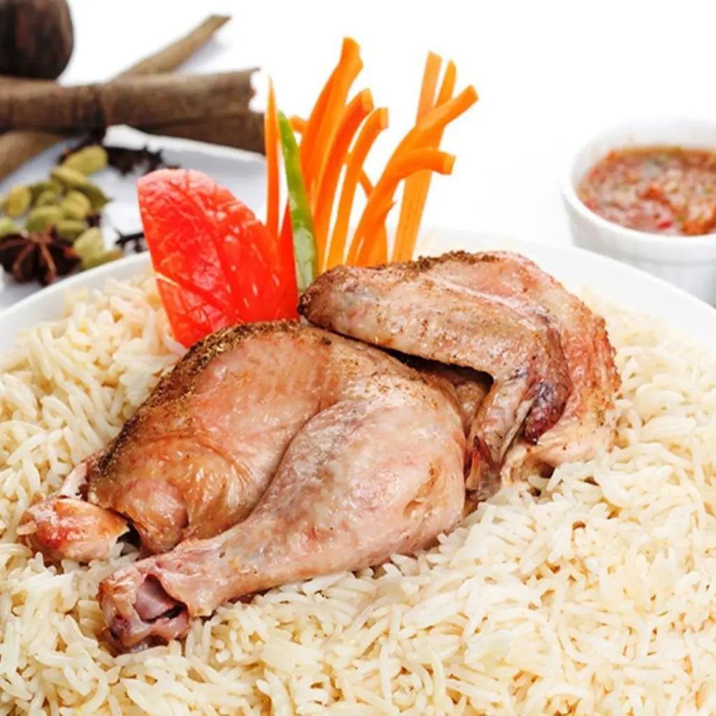 حنيذ مع الرز