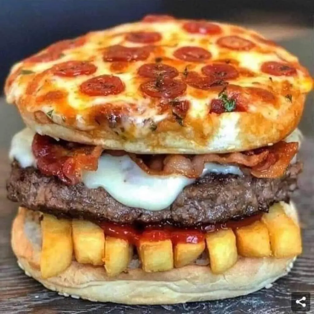 Pizza Tower Burger