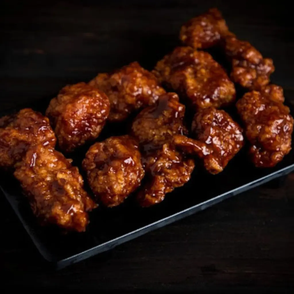 BBQ Chicken Poppers