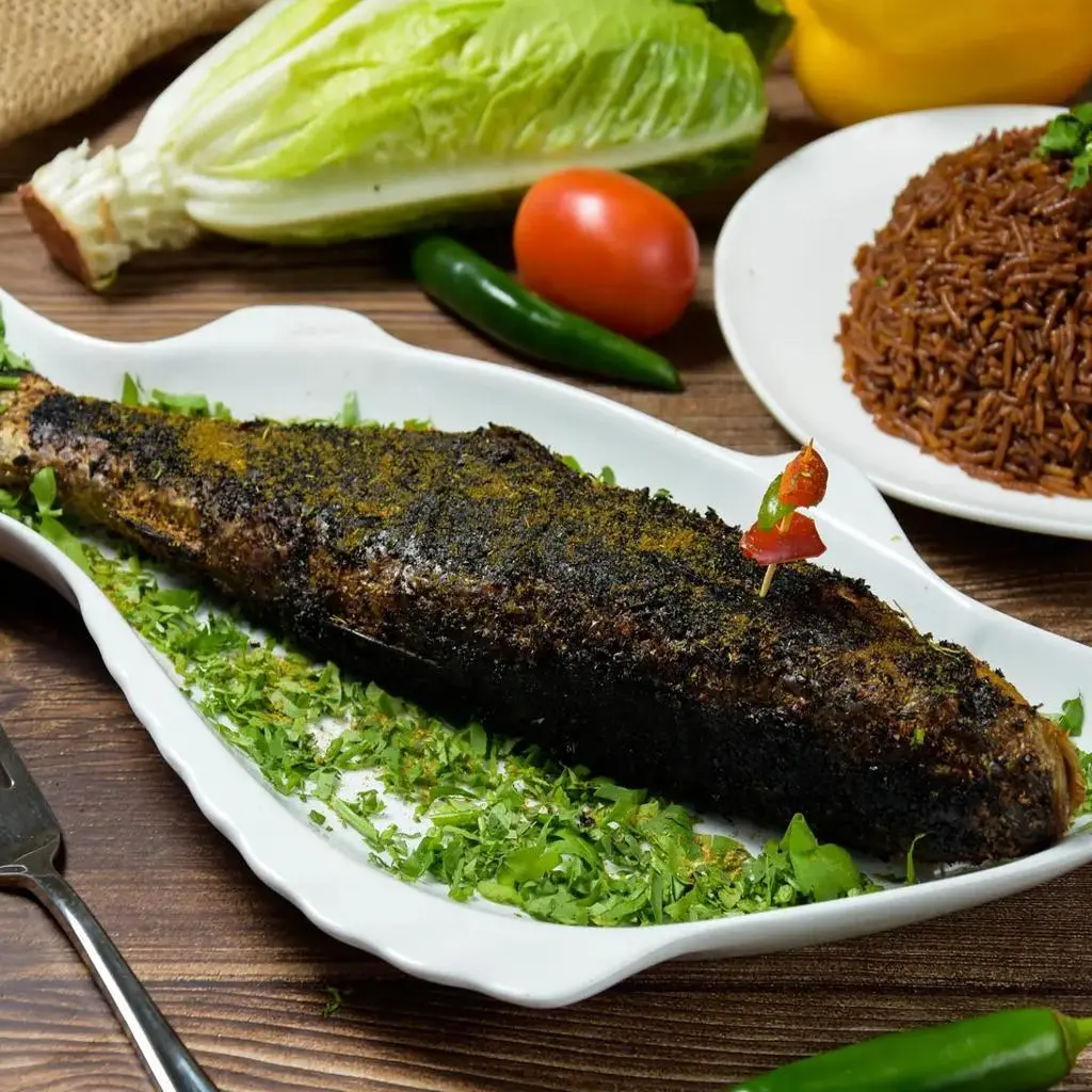 سمك بوري مشوي ردة