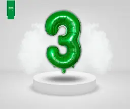 ballon helium number 4
