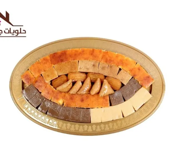 حلى شيز كيك مع بسبوسة قشطة