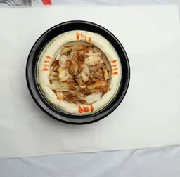 حمص مع شاورما دجاج