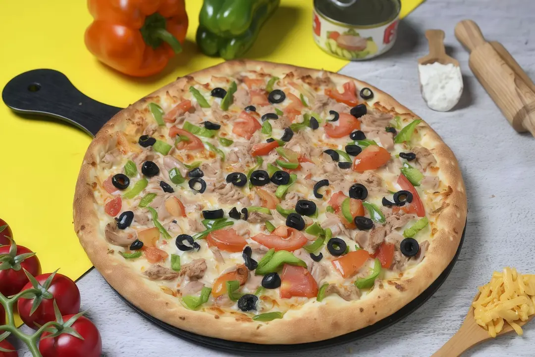 Chicken Cut Pizza