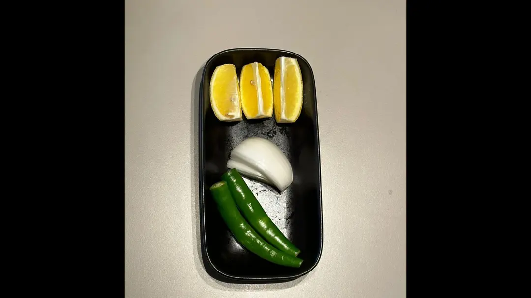 Onion lemon pepper