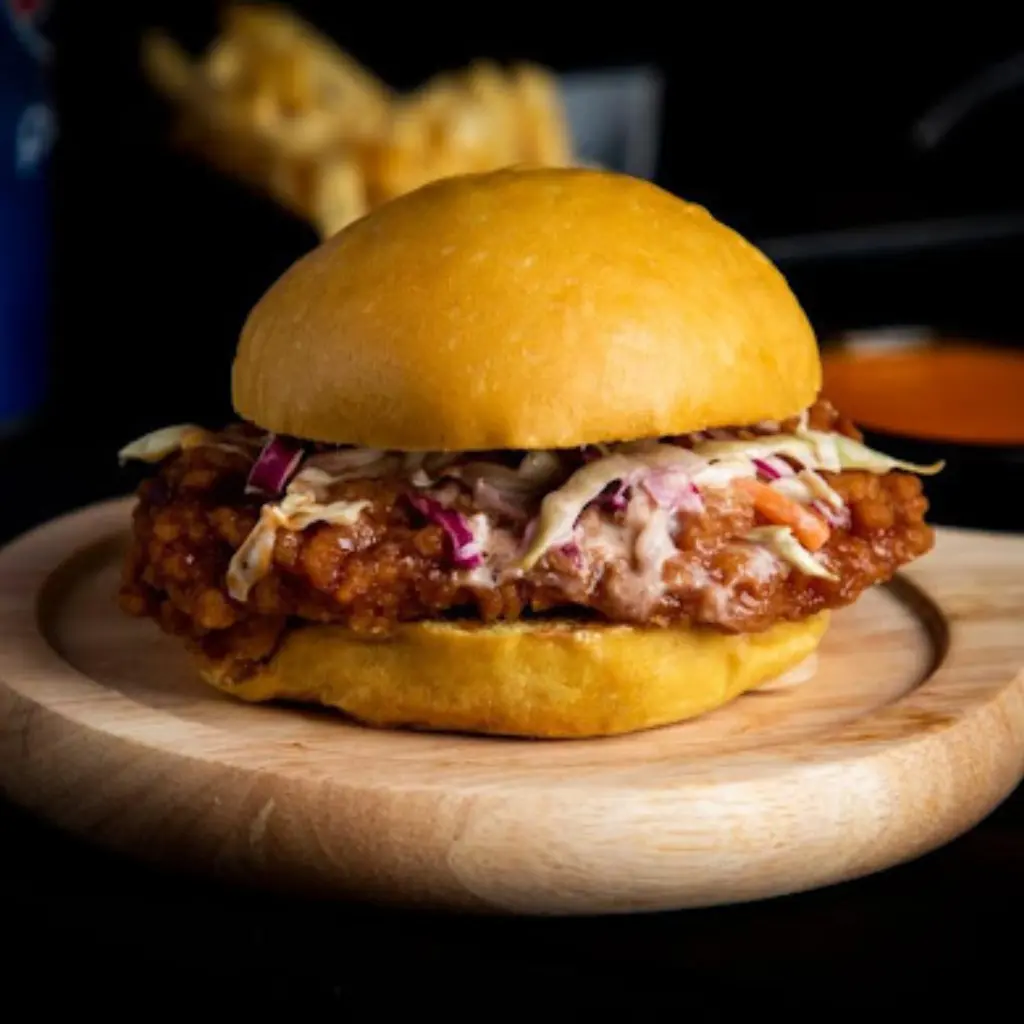 Honey Sriracha Chicken Burger