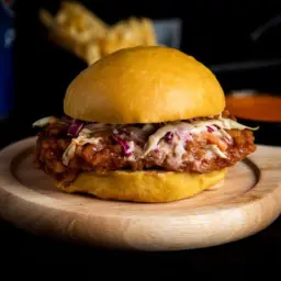 Honey Sriracha Chicken Burger