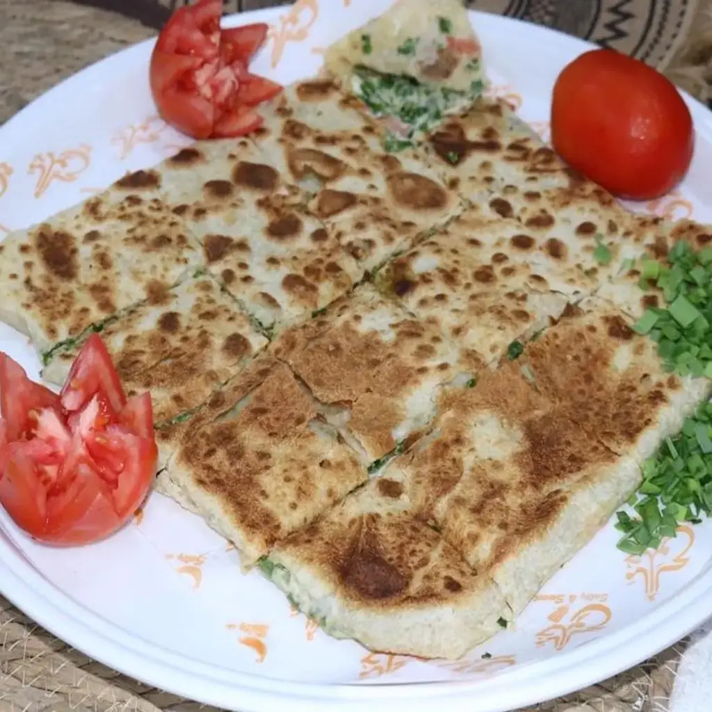 Double Meat & Vegetable Mutabbaq