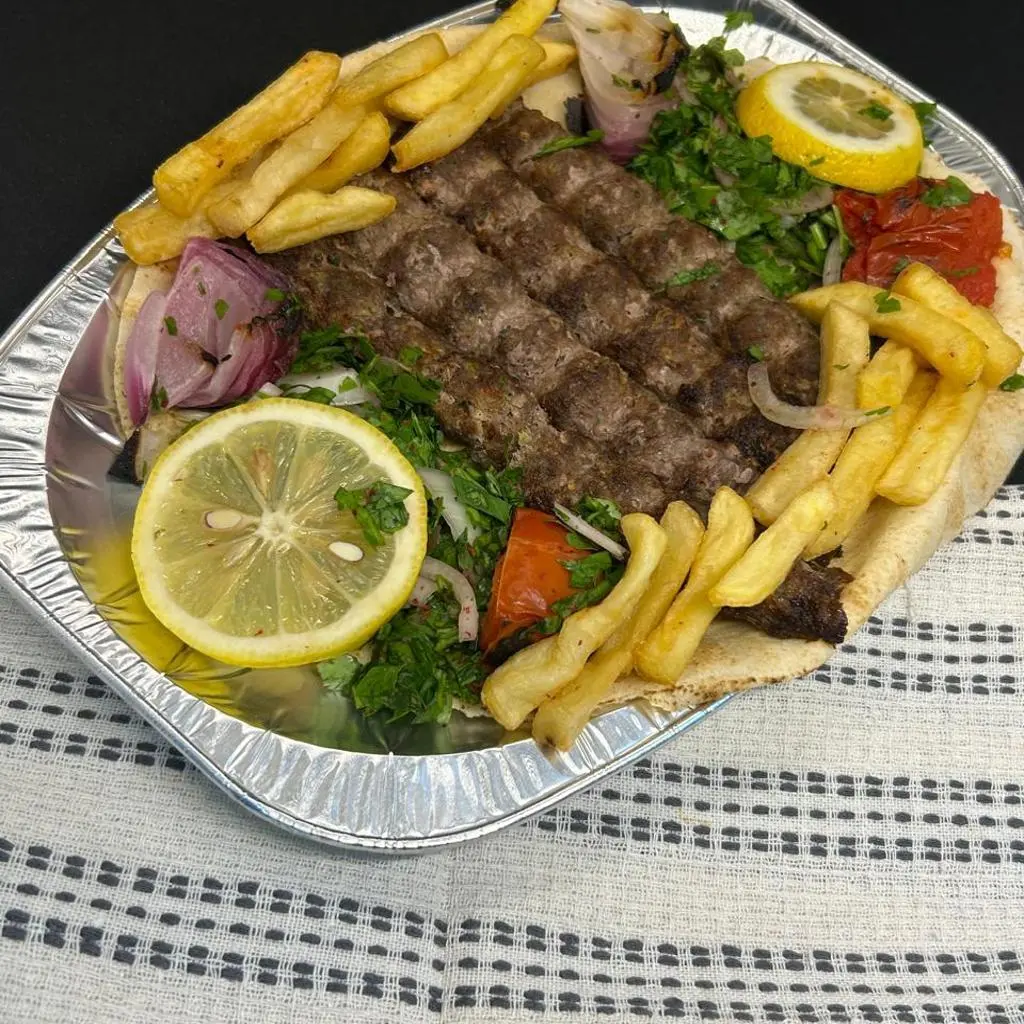 صحن كباب لحم
