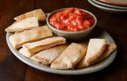 Red Pepper Dip With Pita Bread
