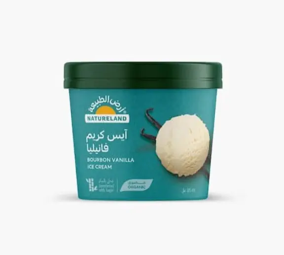 آيس كريم فانيليا ١٢٥مل عضوي