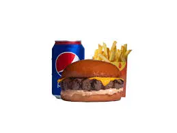 وجبة برجر لحم