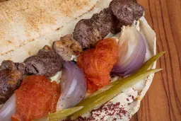 Grilled Lamb Loin Sandwich