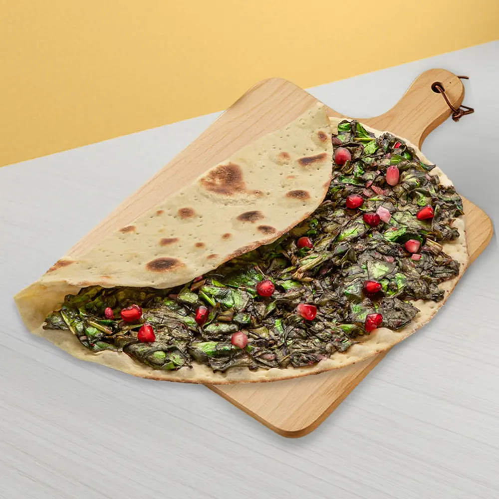 Folded Spinach