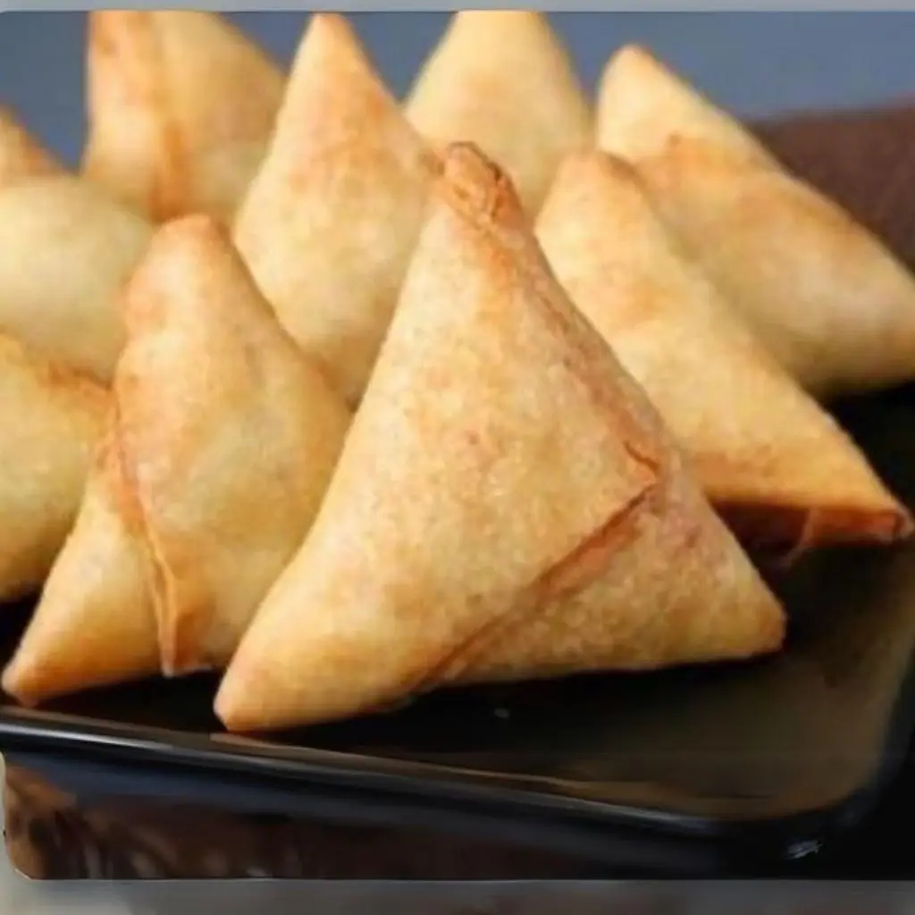 سمبوسه بالفرن بدون زيت مع الجبنه سائله - كيلو