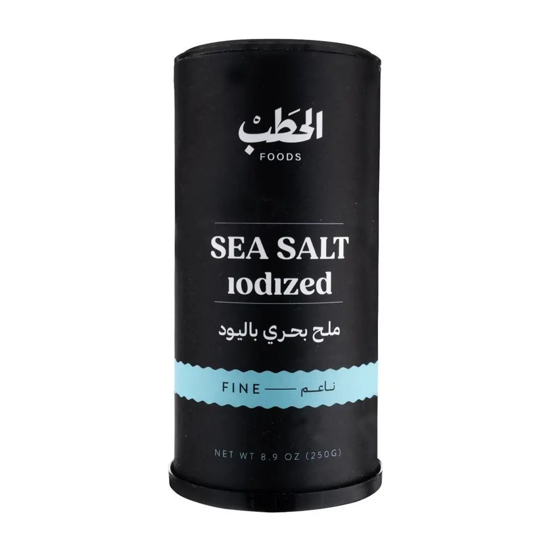 ALHATAB FINE IODIZED SEA SALT 250G-30%