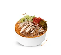 Mix chicken shawarma rice