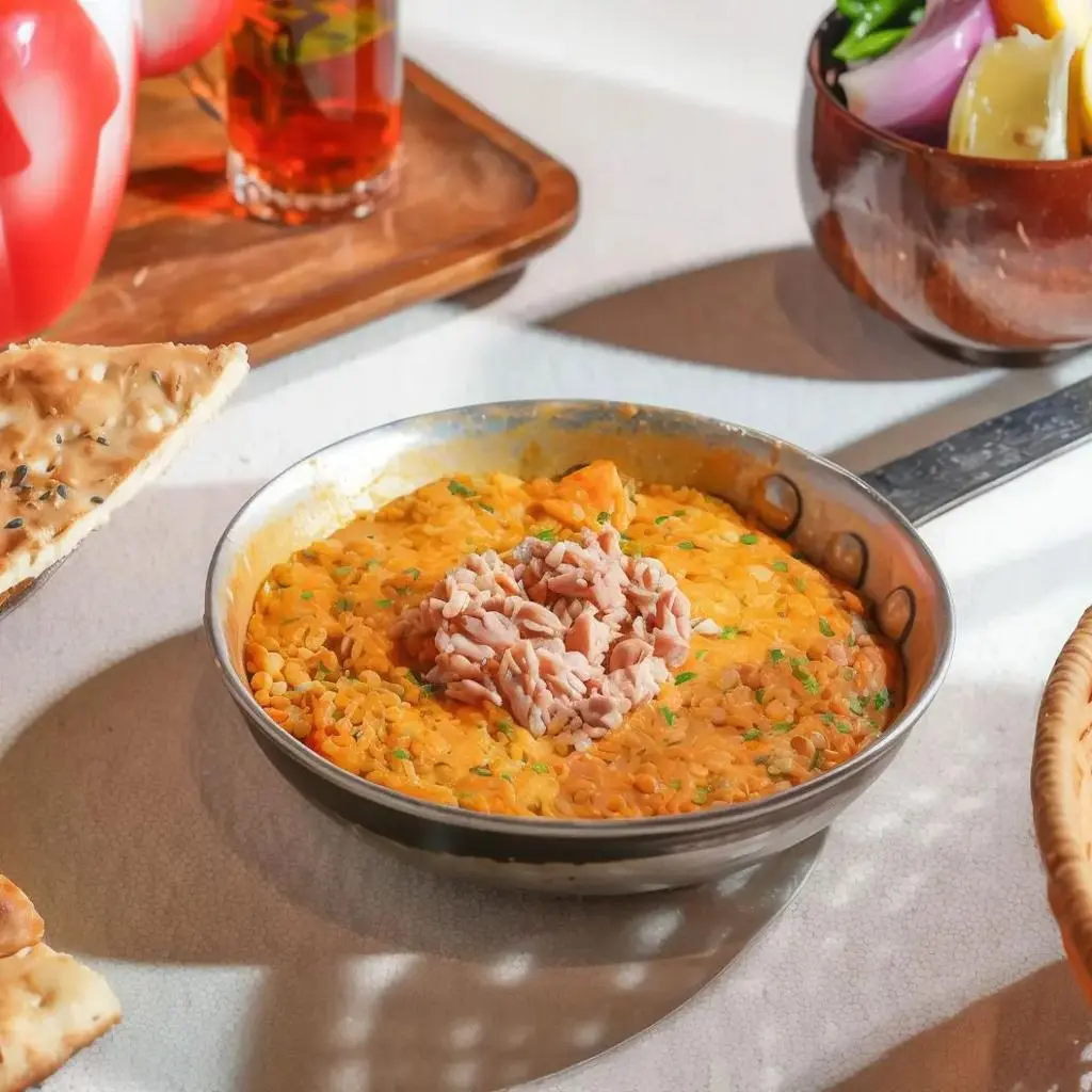 Lentils with Tuna