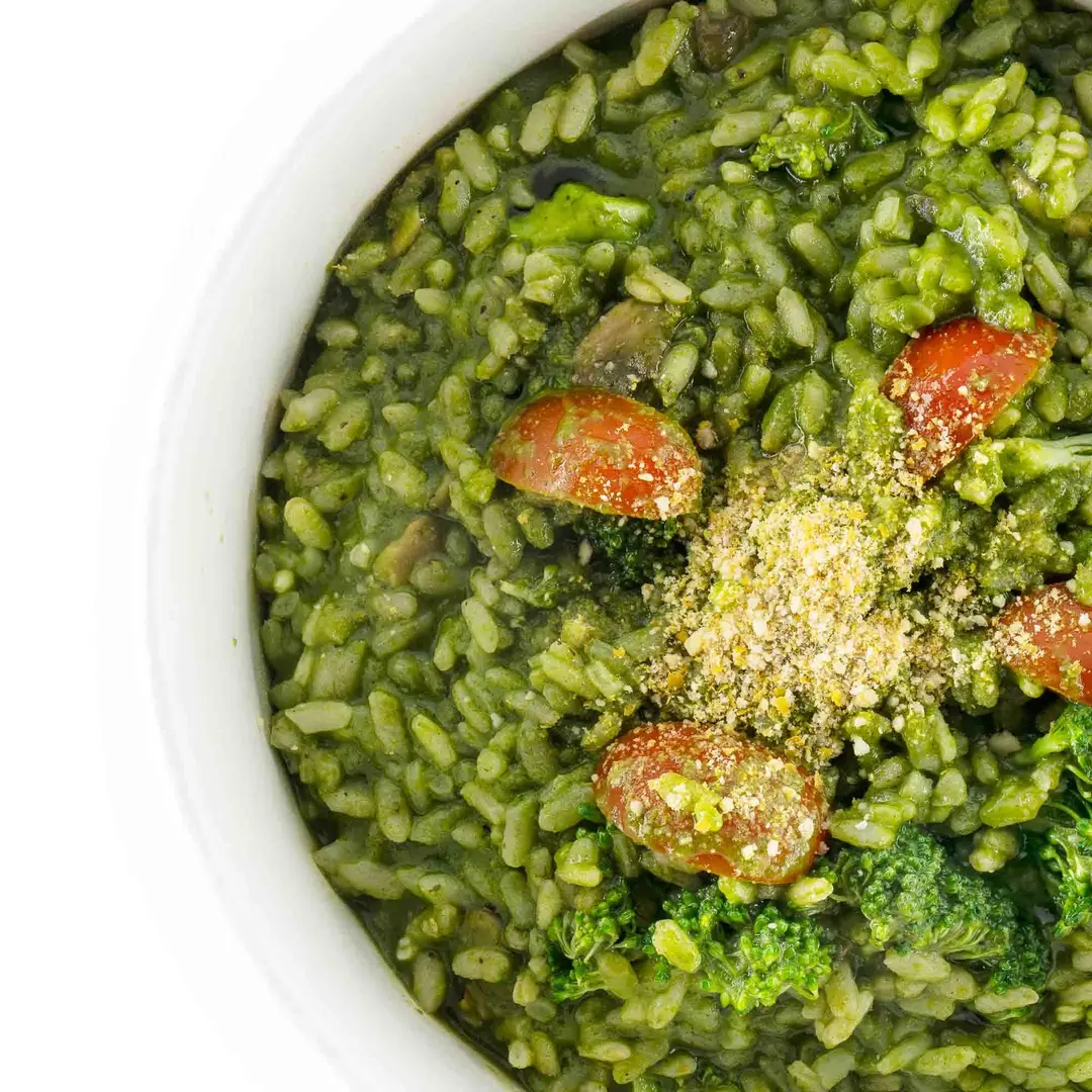 Vegan Risotto Pesto