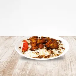 ربع تندوري مع أرز