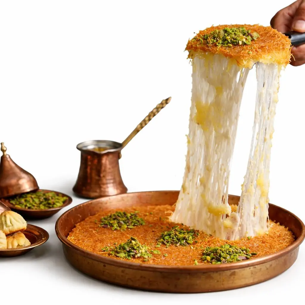 كنافة خشنة بالجبنة
