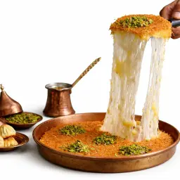 كنافة خشنة بالجبنة