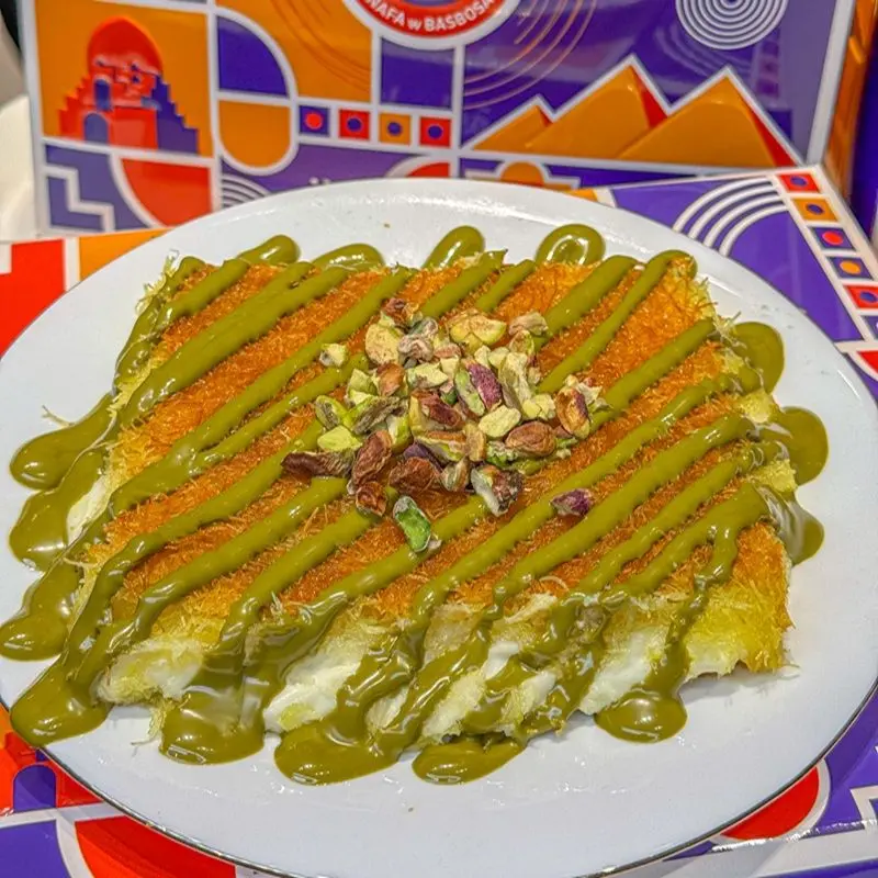 Pistachio Cream Kunafa